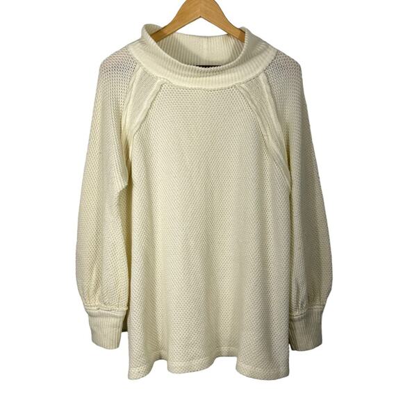 We The Free She's A Keeper Oversized Knit Cowl Neck Sweater Size XS - Picture 2 of 12
